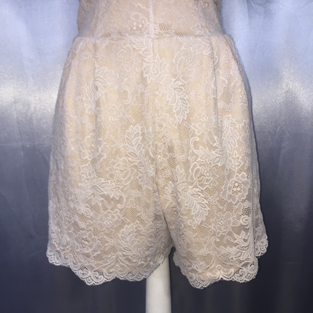 Bebe womens lace romper - Picture 5 of 7